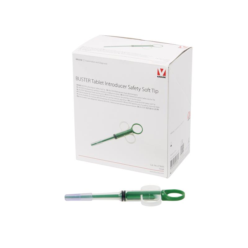 BUSTER Tablet Introducer Safety Soft Tip 10/pk 