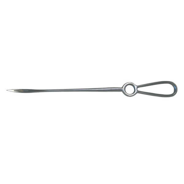 KRUUSE Bühner suture needle, stainless steel, 30 cm